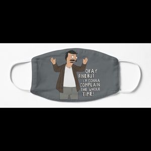 Bobs Burgers Bob Belcher Face Mask